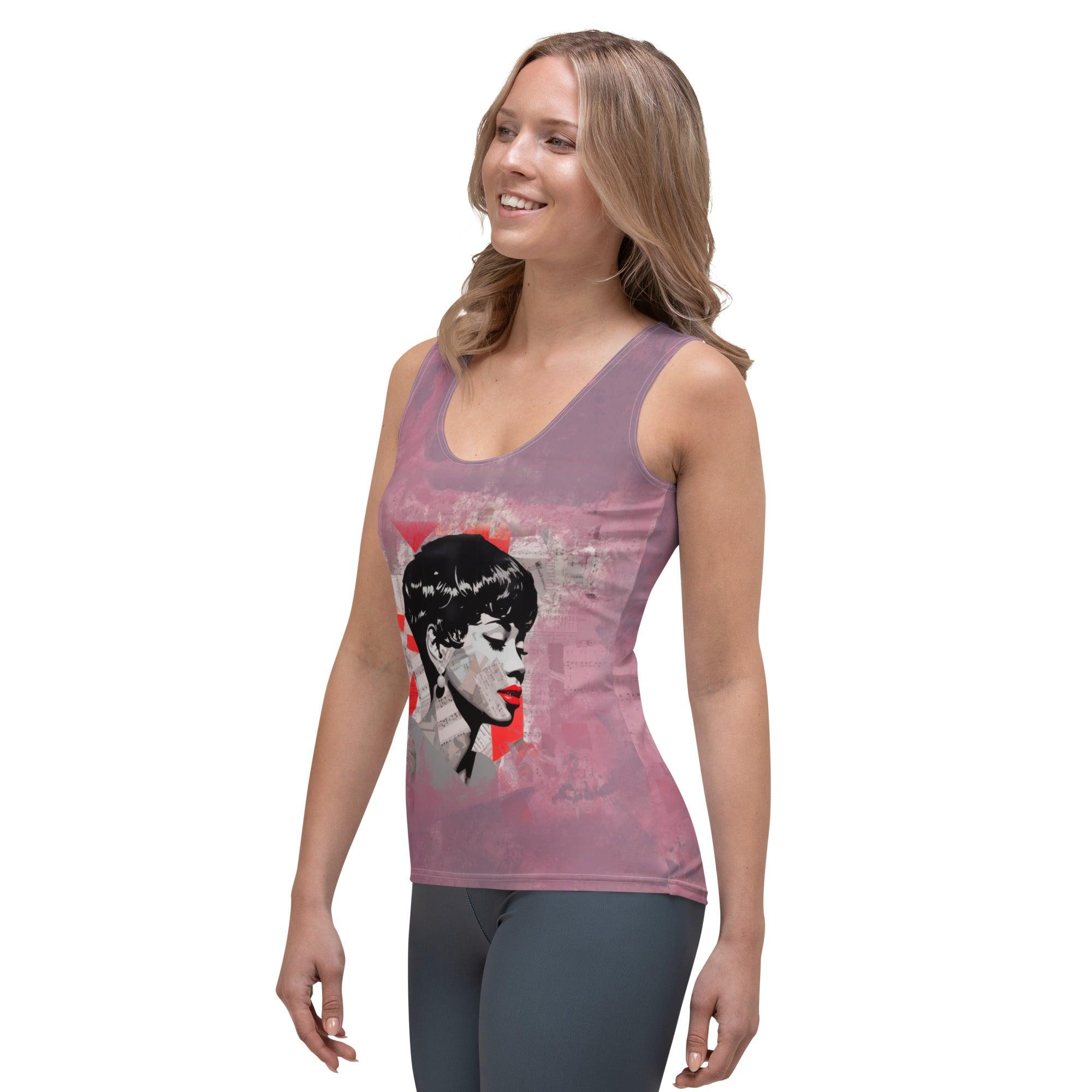 Pop Culture Music Icons Women's All-Over Print Tank Top - Beyond T-shirts