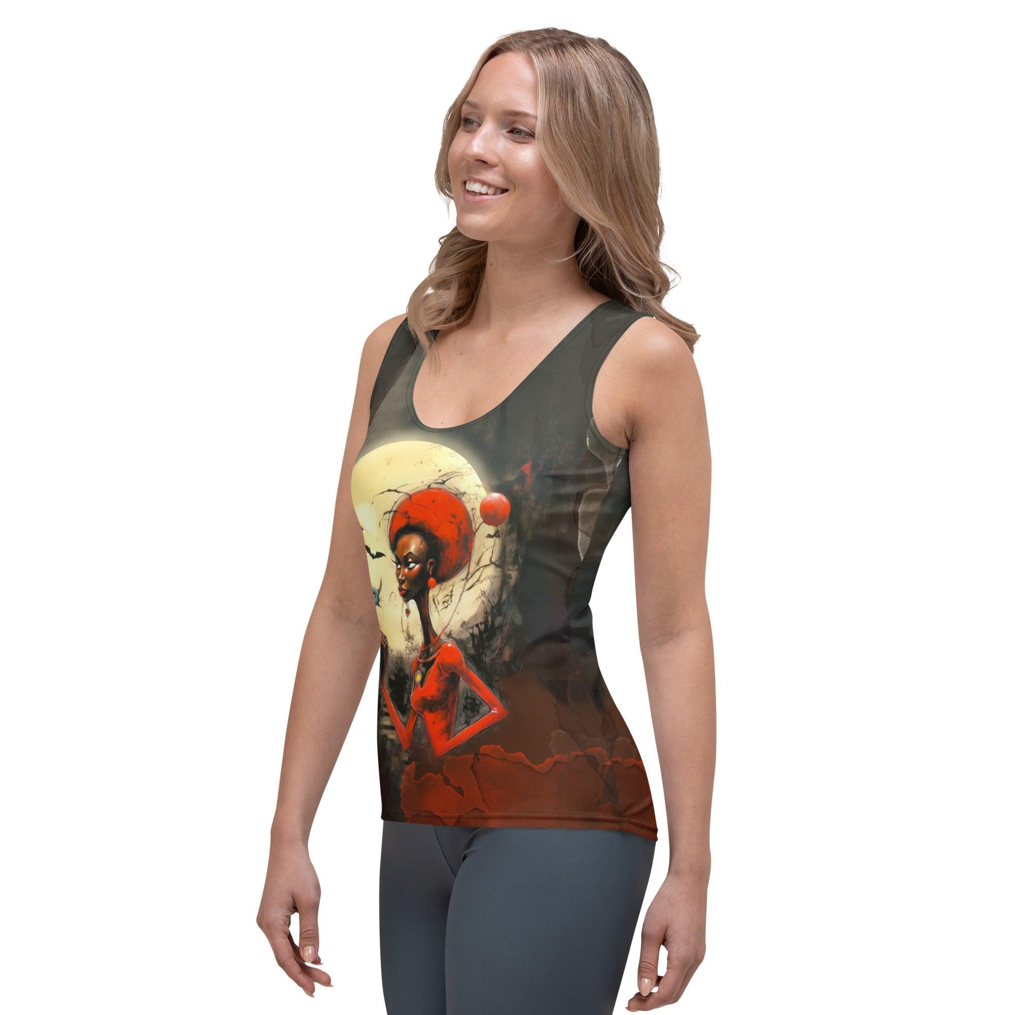 Skeleton Dance Party Women's All-Over Print Tank Top - Beyond T-shirts