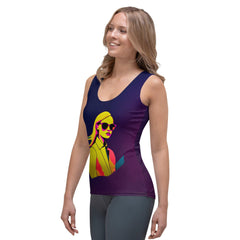 Trendy Tie-Dye Women's All-Over Print Tank Top - Beyond T-shirts