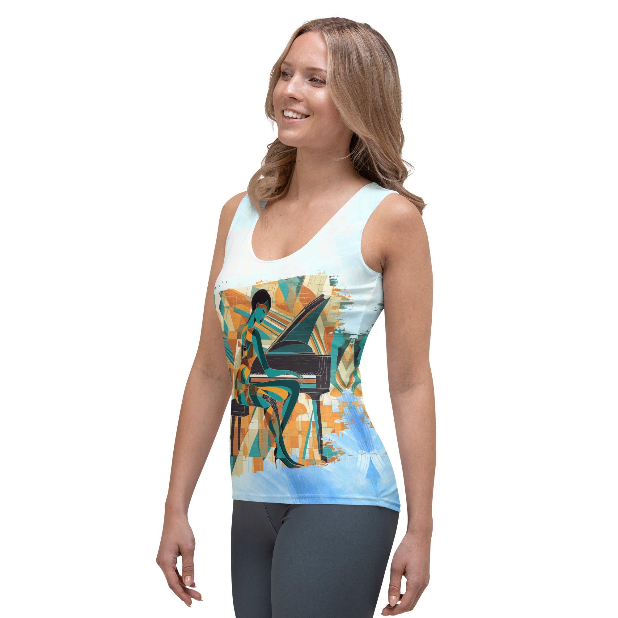 Expressive Energy All-Over Print Women's Tank Top - Beyond T-shirts