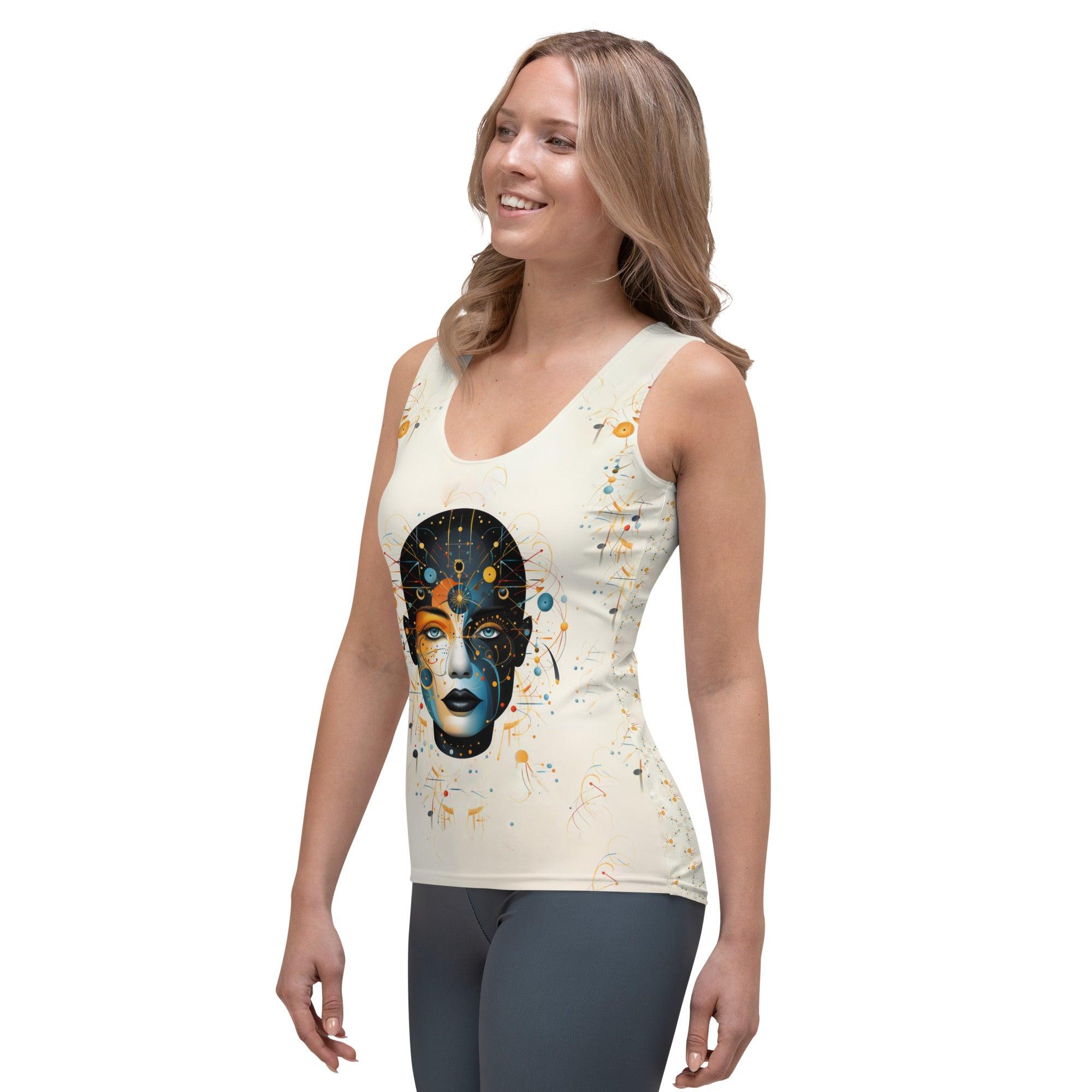 Spectrum Splatter Sleeveless Top - Beyond T-shirts