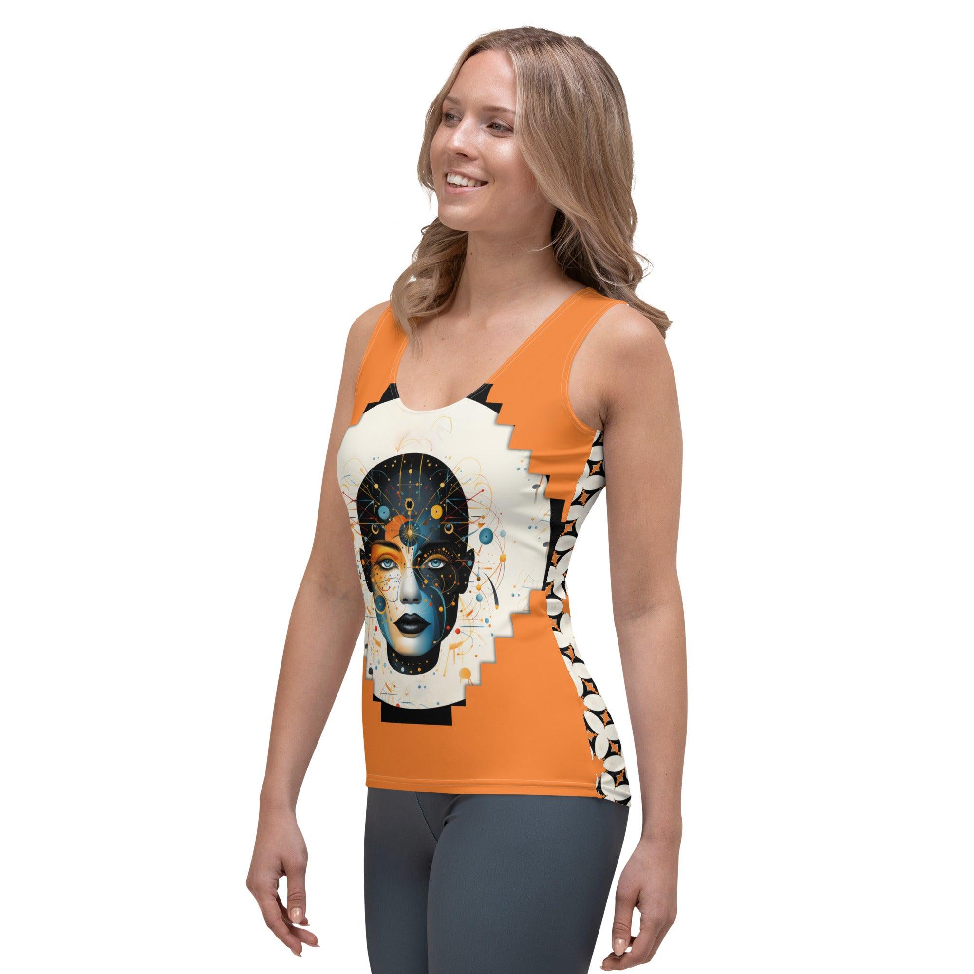 Artistic Ambiance Sleeveless Top - Beyond T-shirts