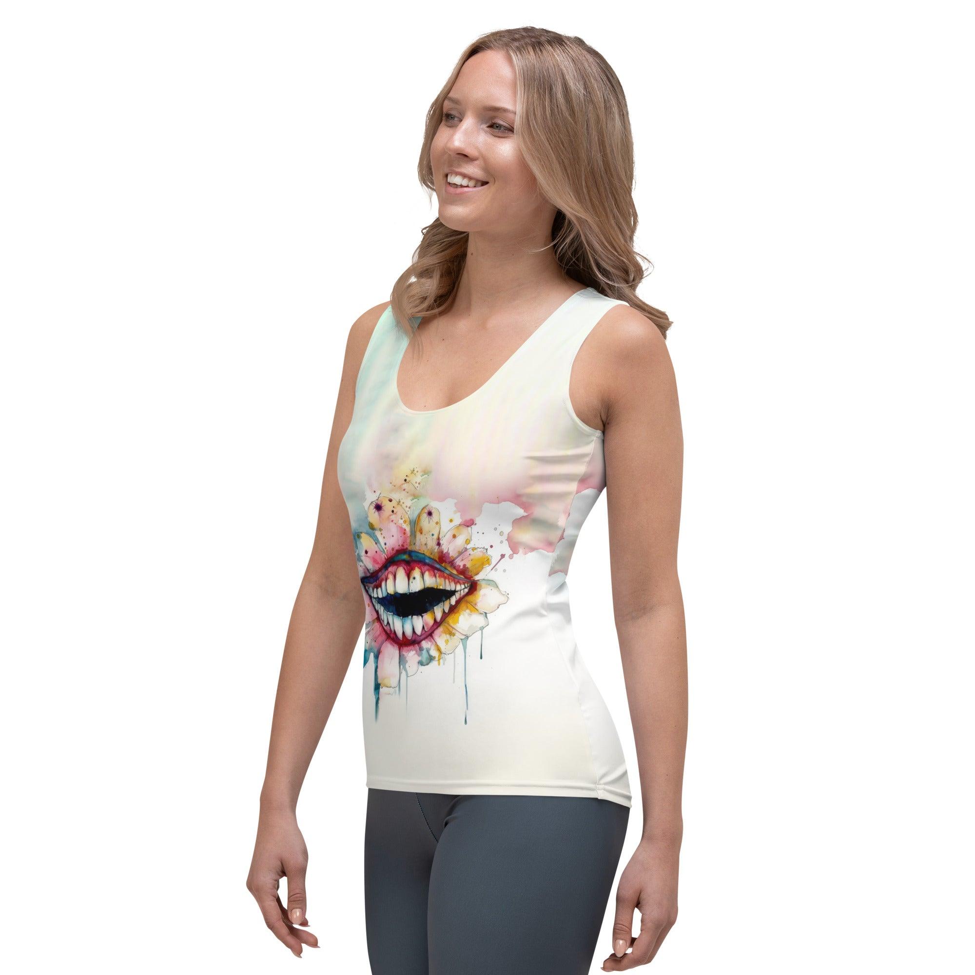 Lyrical Laughter Caricature Tank Top - Beyond T-shirts