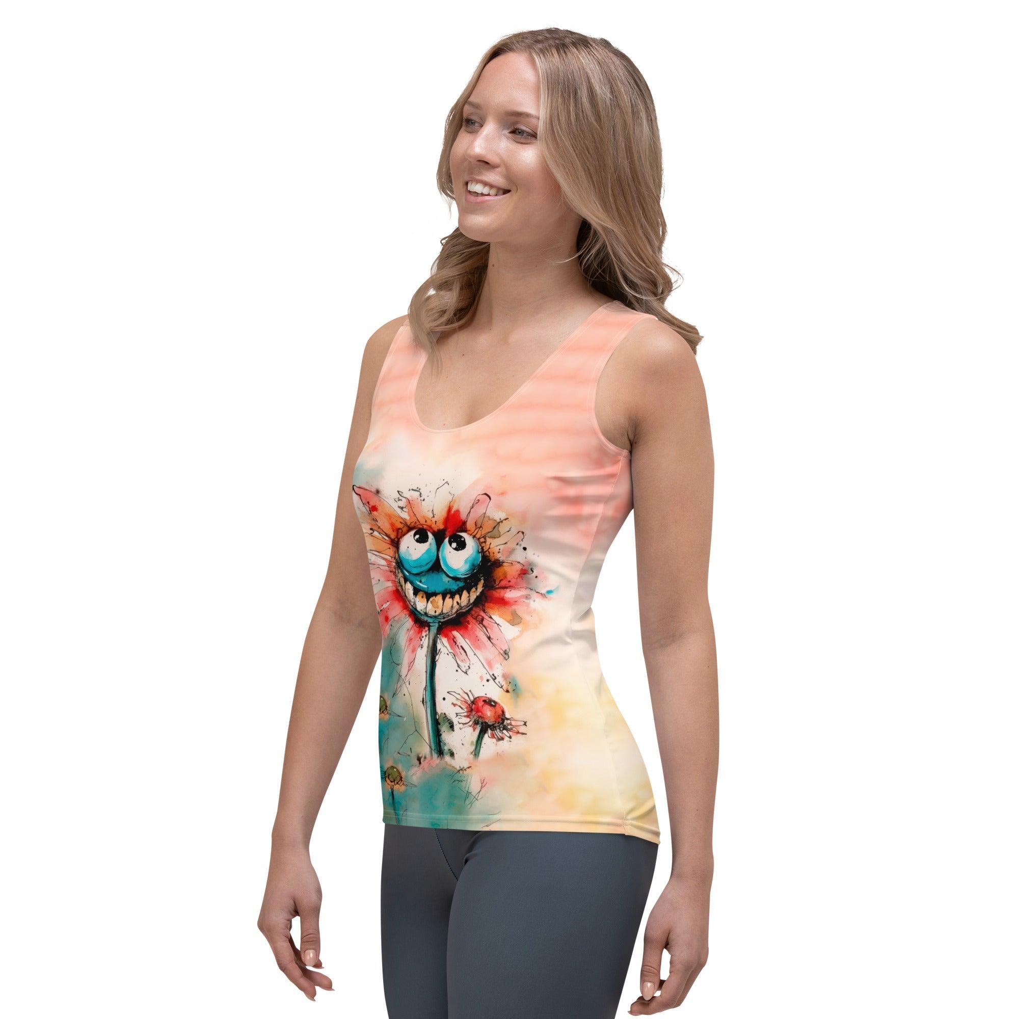 Sketchy Silhouettes Caricature Tank Top - Beyond T-shirts