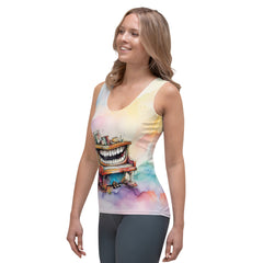 Synthesizer's Synchronized Sketches Women's Tank Top