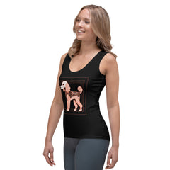 Tank Top featuring Golden Retriever Design