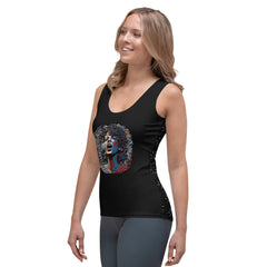 Rhythmic Radiance Musical Women's Tank Top