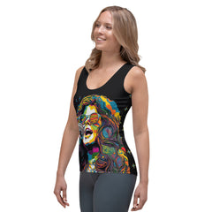 Melodic Symphony All-Over Print Women's Tank Top