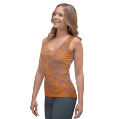 Forest Floor Rustic Texture Women's Tank Top