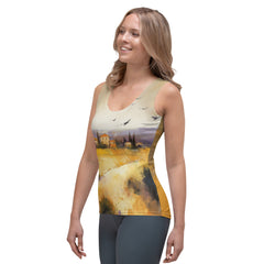 Coastal Sunset Escape All-Over Print Women's Tank Top