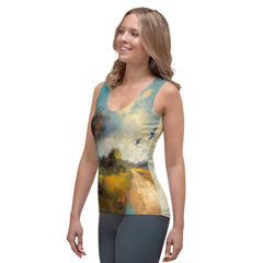 Sakura Blossom Serenity All-Over Print Women's Tank Top