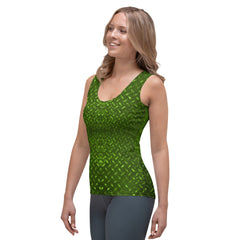 Jacquard Jet Texture Women's Tank Top