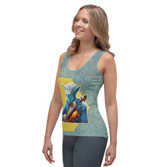 Cosmic Alien Odyssey All-Over Print Women's Tank Top