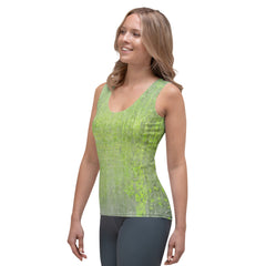 Jacquard Jet Texture Women's Tank Top