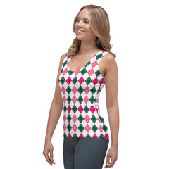 Diamond Essence All-Over Print Women's Tank Top