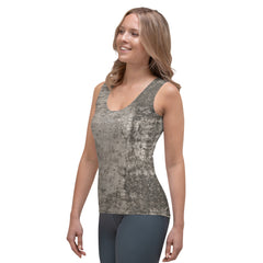 Luxurious Velvet Venture Women's Tank Top in Rich Colors