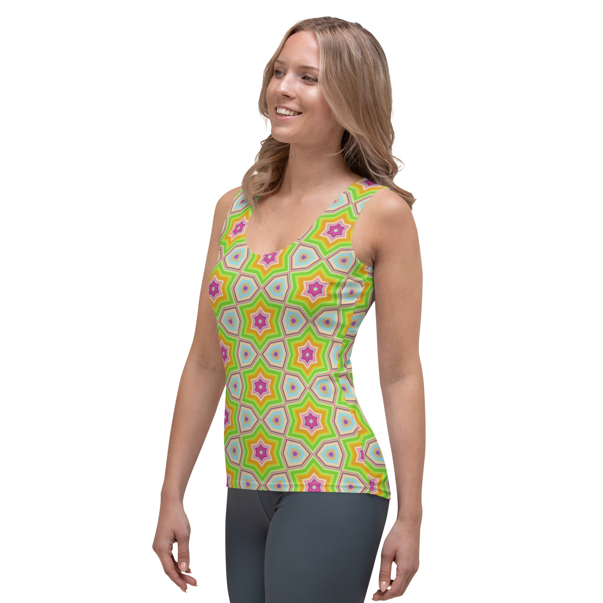 Casual Tank Top for Beach Days and Leisure Activities