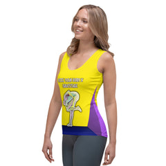 Soft breathable fabric of Sanskrit Calm Women's Tank Top.