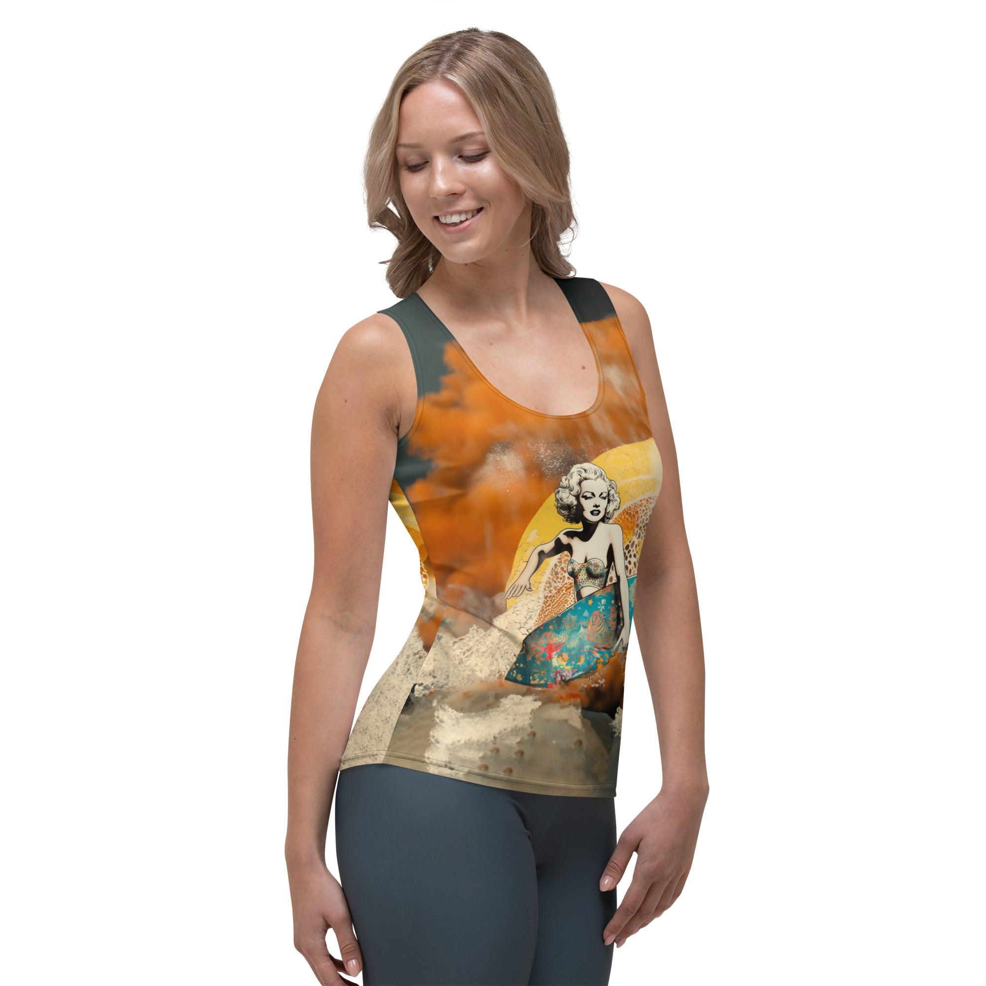 Comfort-fit Surfing 5-04 Sublimation Tank for all-day comfort