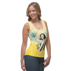 High-quality Surfing 1 43 Sublimation Tank, combining cutting-edge fashion with the spirit of surf culture.