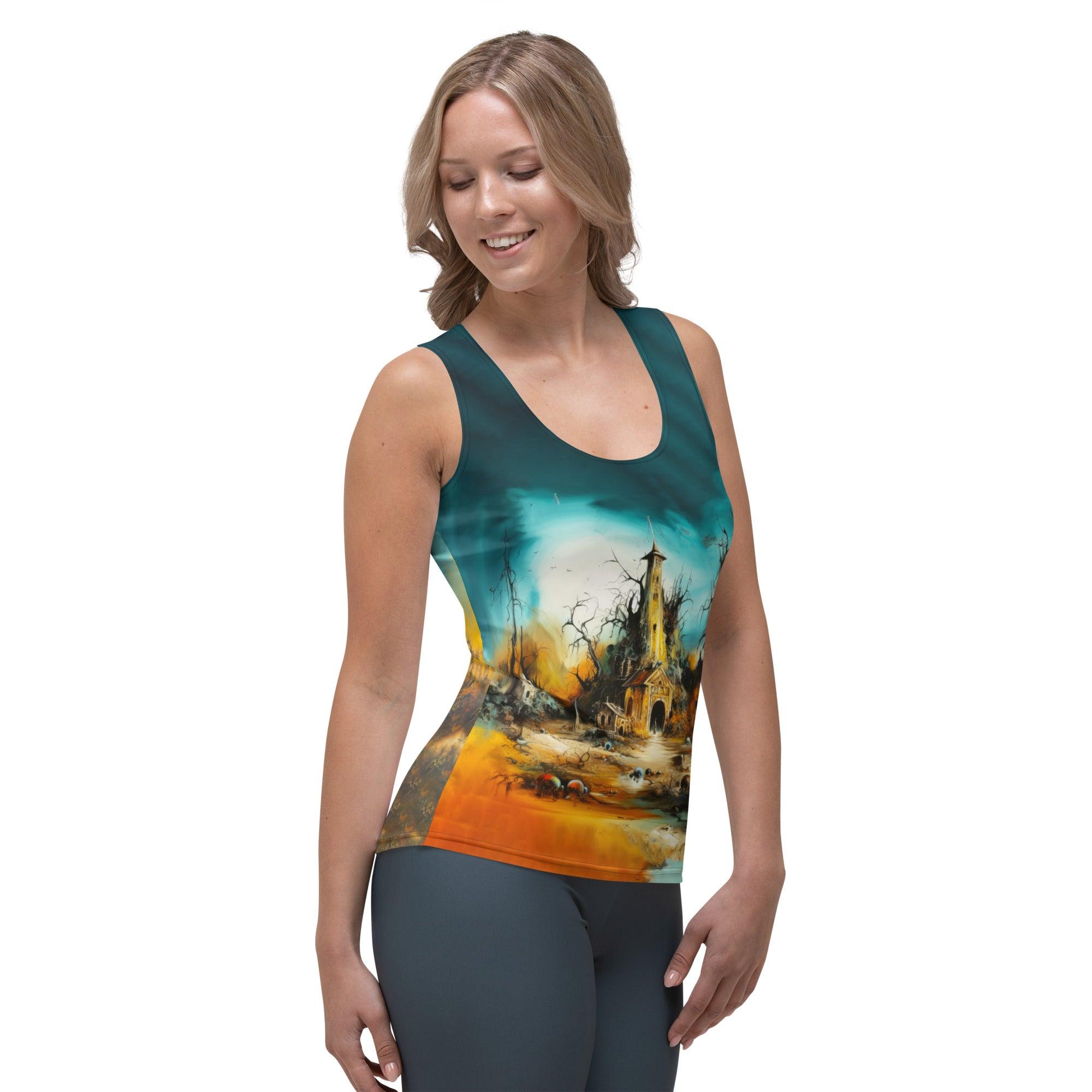 Halloween Mysteria All Over Print Women's Tank Top Unveil The Secrets - Beyond T-shirts