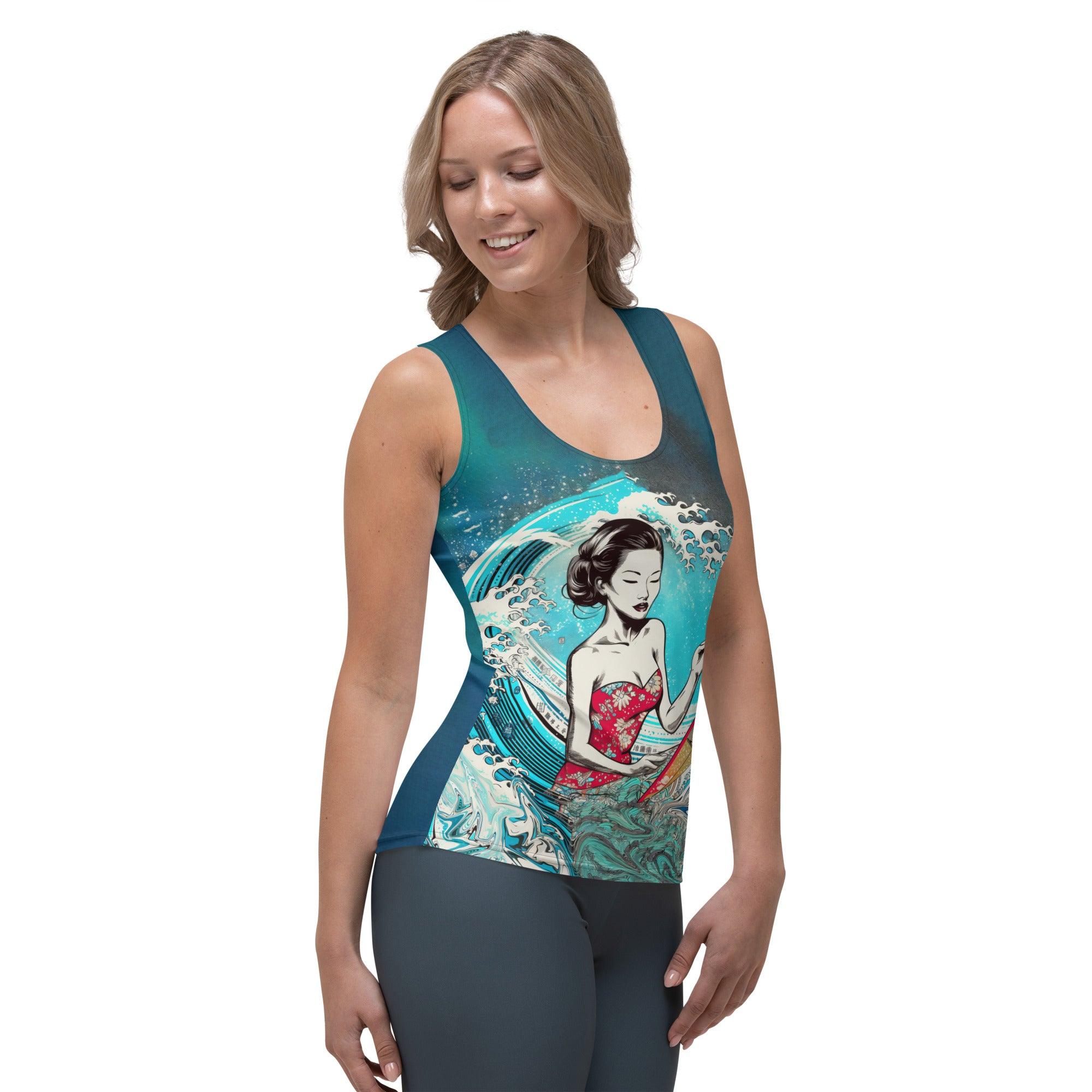 Surf Diva Tank Top for Women - Beyond T-shirts