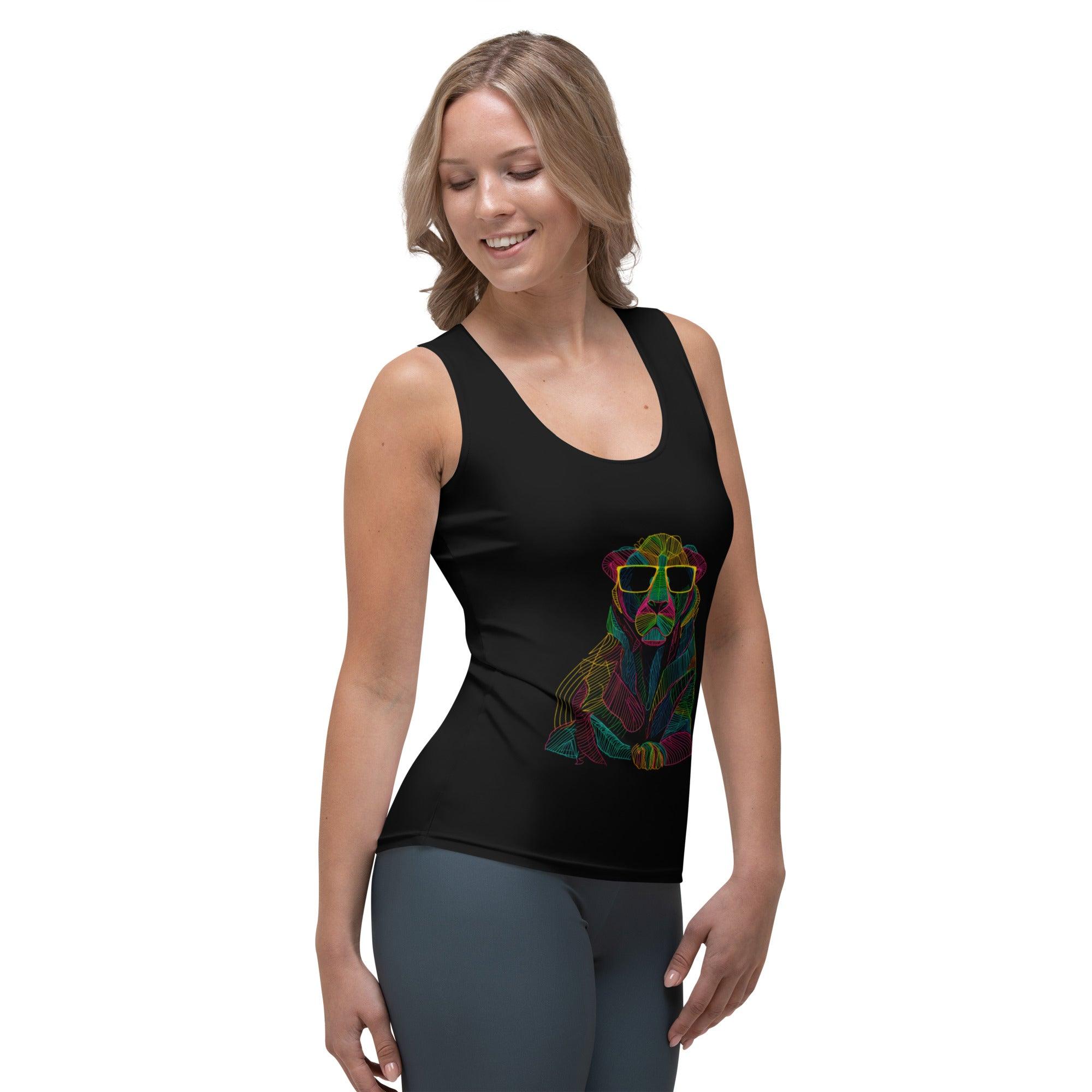 Majestic Lion All-Over Print Women's Tank Top - Beyond T-shirts