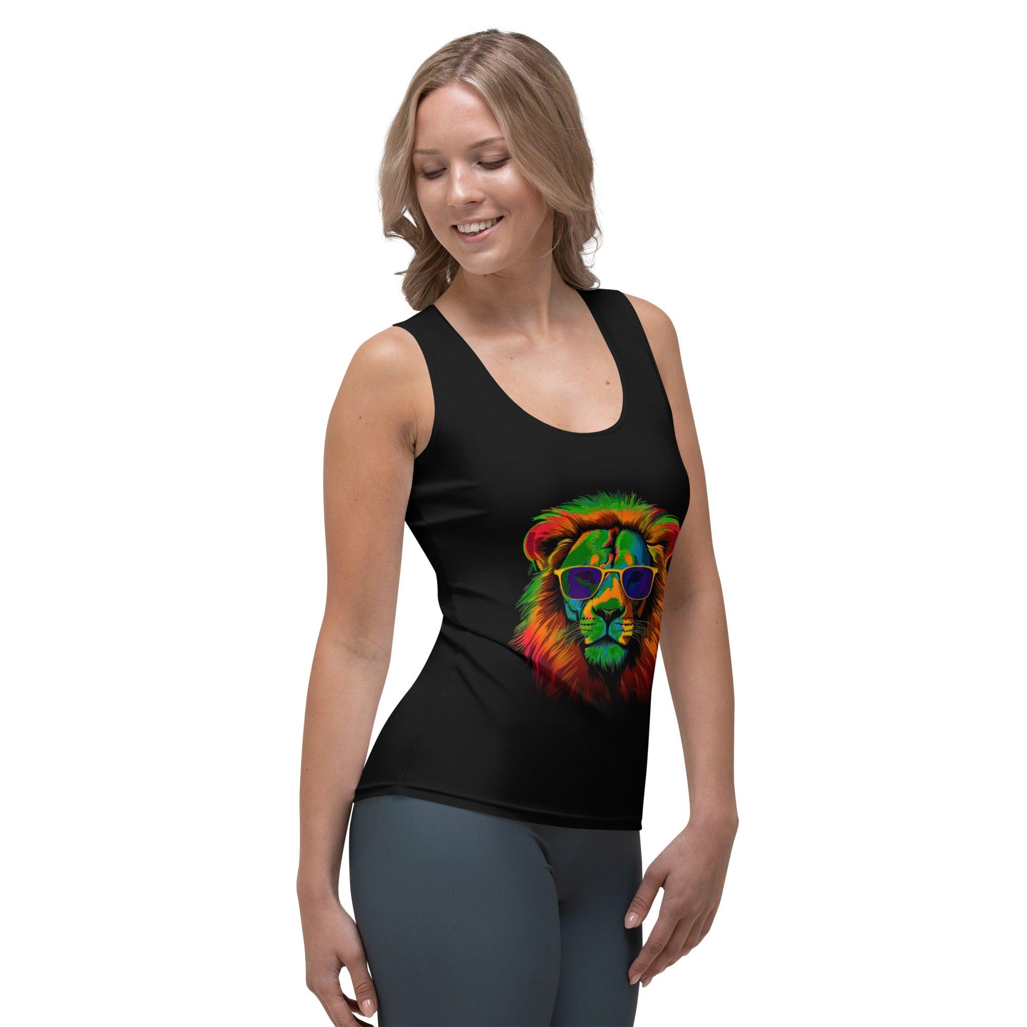 Regal Lion Majesty All-Over Print Women's Tank Top - Beyond T-shirts