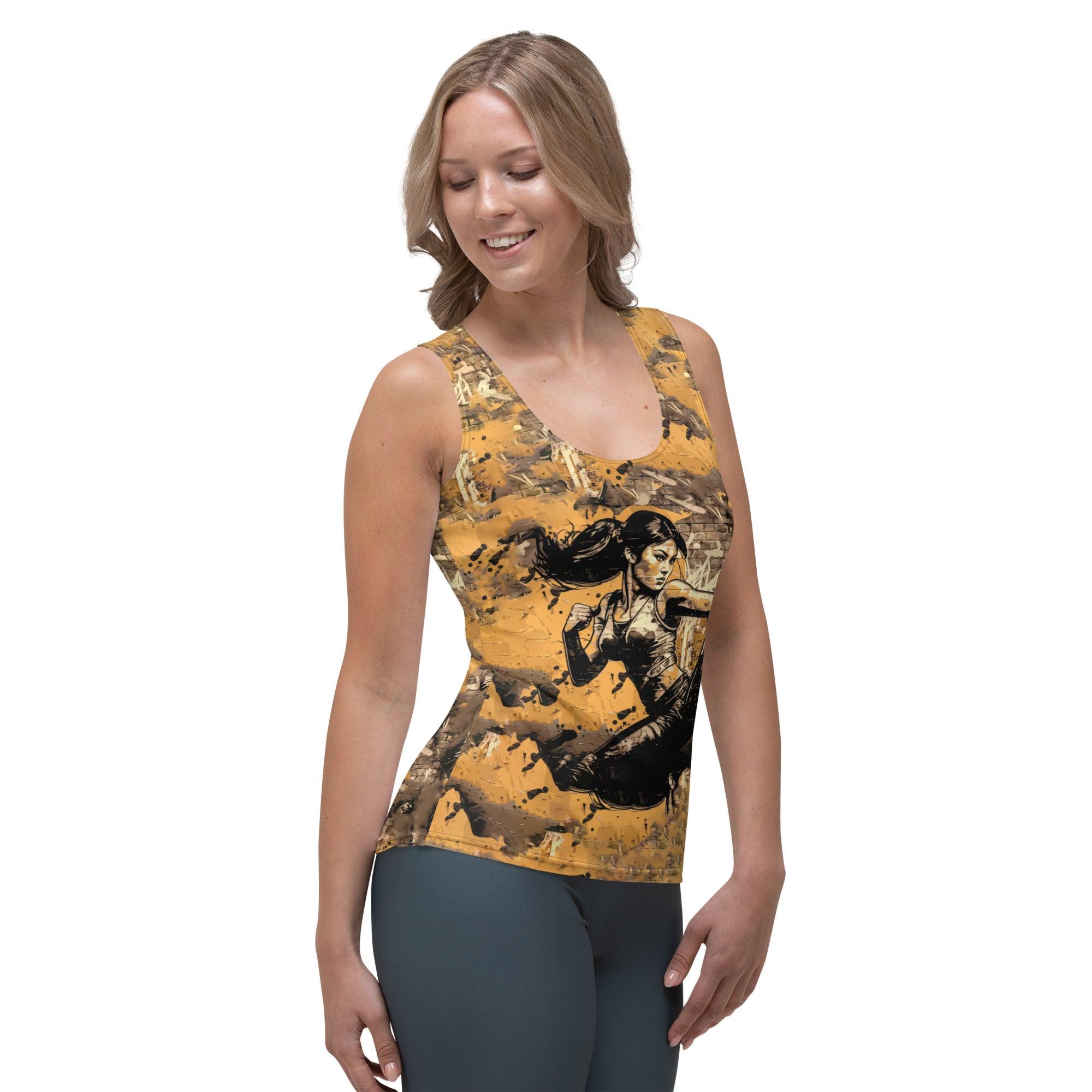 Kickboxing Vibe All-Over Print Tank Top - Beyond T-shirts