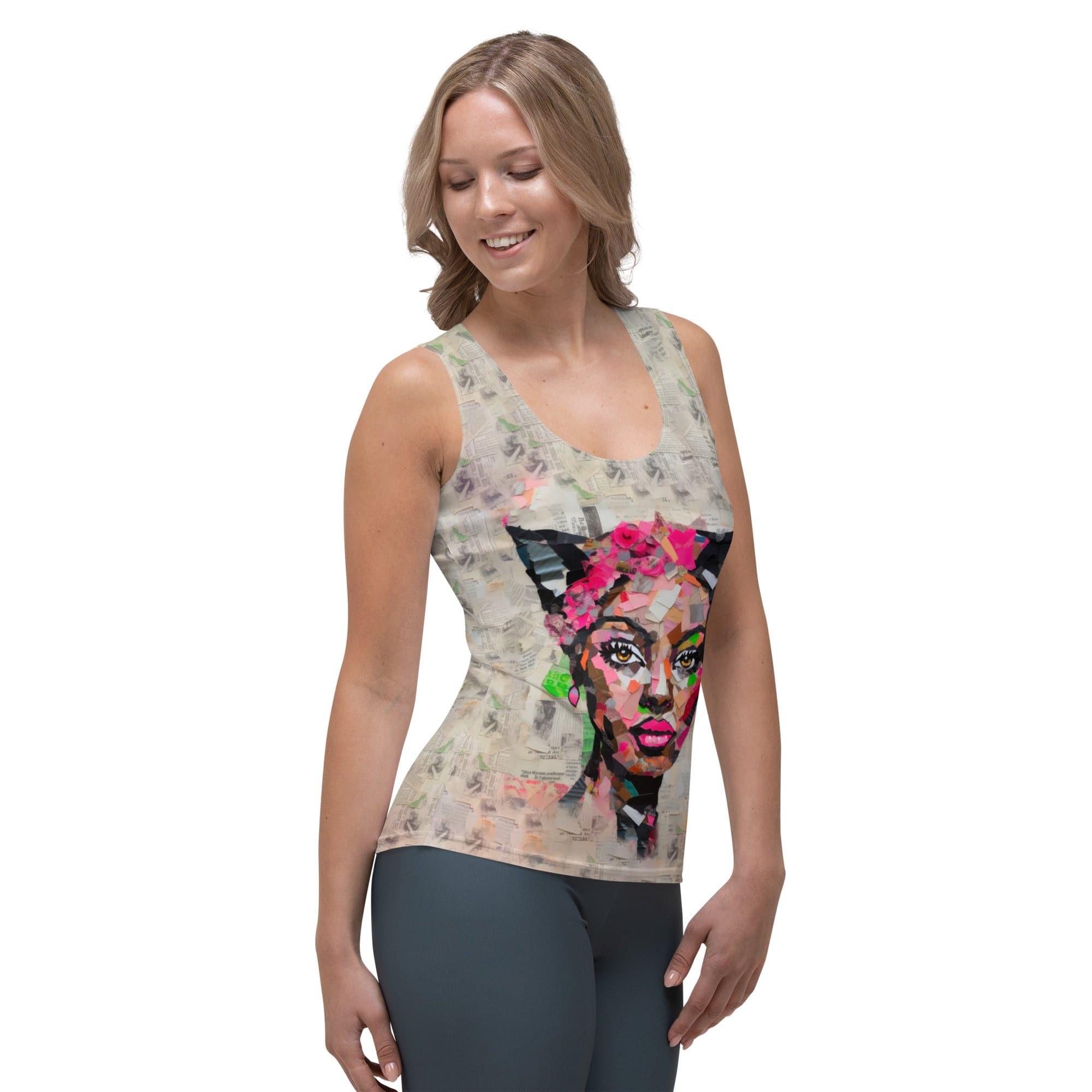 Music Notes Serenade All-Over Print Women's Tank Top - Beyond T-shirts