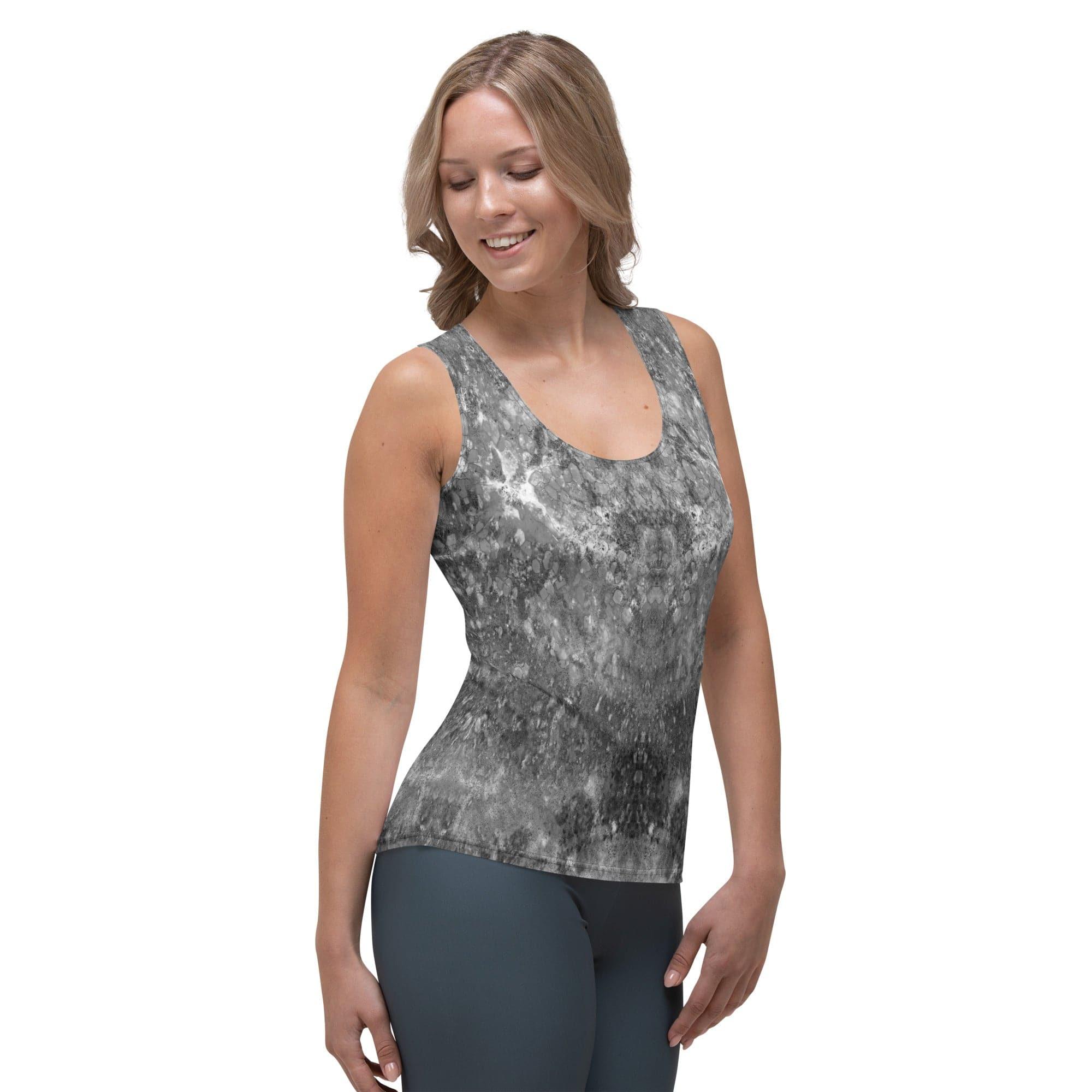 Oceanic Rhythms Women's Natural Pattern Tank - Beyond T-shirts