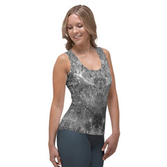 Oceanic Rhythms Women's Natural Pattern Tank - Beyond T-shirts