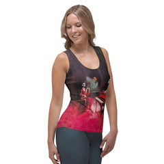 Witchy Whimsy Women's Halloween Tank Top - Beyond T-shirts