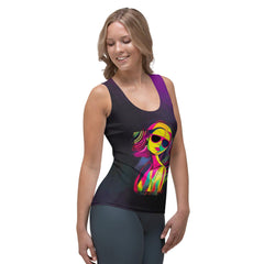 Dazzling Diamonds Brilliance Women's All-Over Print Tank Top - Beyond T-shirts