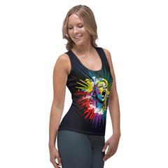 Music Street Art All-Over Print Women's Tank Top - Beyond T-shirts