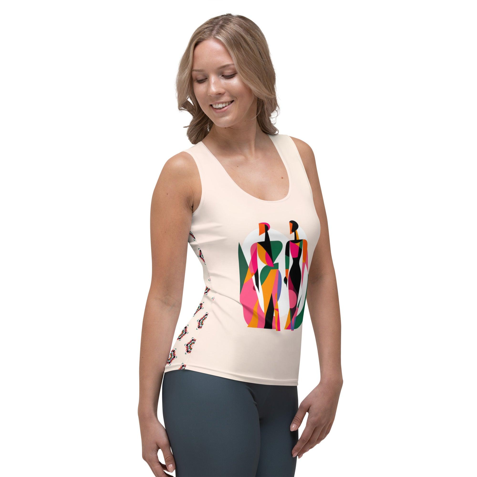 Urban Artistry Unleashed All-Over Print Women's Tank Top - Beyond T-shirts