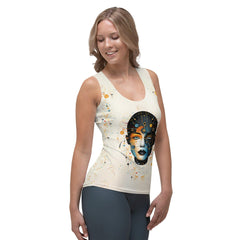 Spectrum Splatter Sleeveless Top - Beyond T-shirts