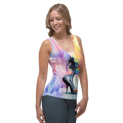 Pianist's Playful Parade  Women's Tank Top