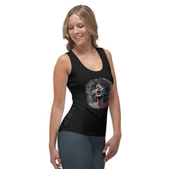 Rhythmic Radiance Musical Women's Tank Top