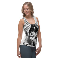 Pictorial Pioneers All-Over Print Women's Tank Top