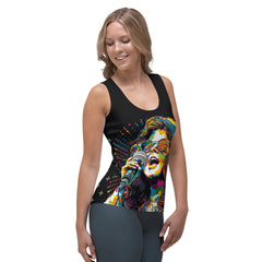 Melodic Symphony All-Over Print Women's Tank Top