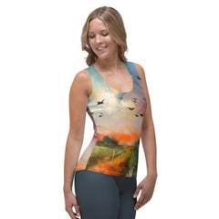 Celestial Horizon Odyssey All-Over Print Women's Tank Top