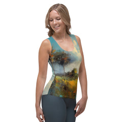 Sakura Blossom Serenity All-Over Print Women's Tank Top