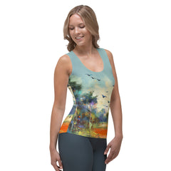 Lakeside Tranquility Women's Tank Top