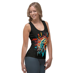 Greatest Ice Skater All-Over Print Women's Tank Top