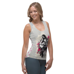 Elegant Abstraction All-Over Print Women's Tank Top