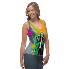 Sculpted Simplicity All-Over Print Women's Tank Top