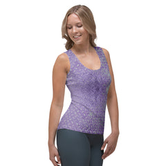 Bamboo Bound Texture Women's Tank Top