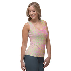 Velvet Vortex Texture Women's Tank Top