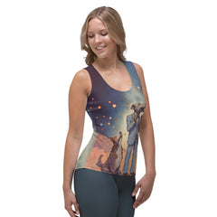 Paws of Love All-Over Print Women's Tank Top